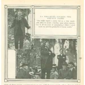  1911 Robert La Follette Struggle With Wisconsin Bosses 