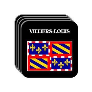  Bourgogne (Burgundy)   VILLIERS LOUIS Set of 4 Mini 