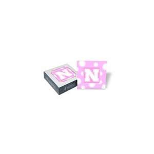  Nebraska Cornhuskies (Pink) Coaster Set