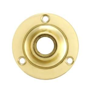  1 7/8 Cast Brass Colonial Rosette In Unlacquered Brass 