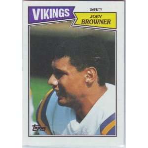  1987 Topps Football Minnesota Vikings Team Set