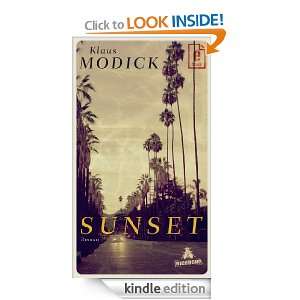 Sunset (German Edition) Klaus Modick  Kindle Store