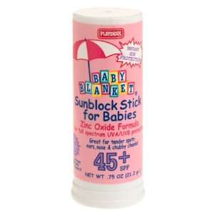  Baby Blanket Sunscreen Stick for Babies, SPF 45, 0.7 Ounce 