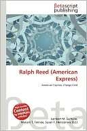 Ralph Reed (American Express) Lambert M. Surhone