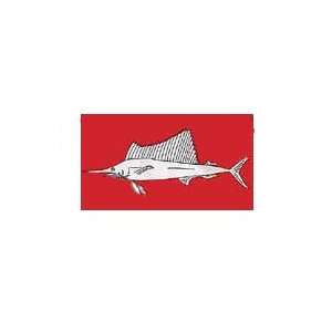  Annin Nylon Glo Sailfish Novelty Flag 12 x 18 