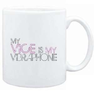   Mug White  my vice is my Vibraphone  Instruments