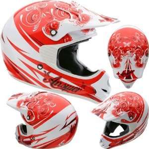  Answer Womens Nova WMX Full Face Helmet X Small  Red 