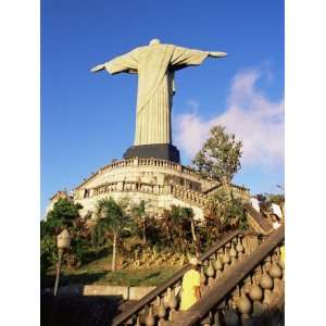  Christ the Redeemer Statue from Rear, Corcovado, Rio De 