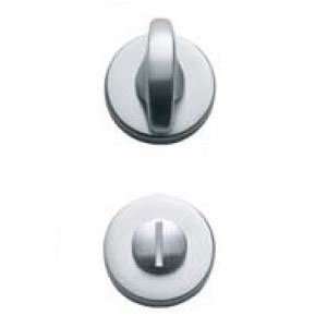    RSP15 Satin Nickel Door Hardware Plain Style Rossette Privacy Bolts