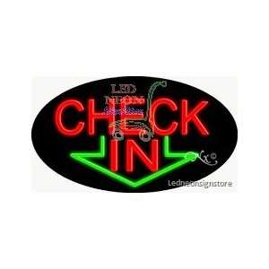  Check In Neon Sign