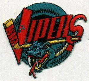 1994 2001 DETROIT VIPERS IHL HOCKEY MINORS TEAM PATCH  