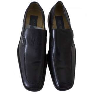  P21165 P Leather Dress Shoes NEW BLACK   SIZE 9 Hazan  Loafer