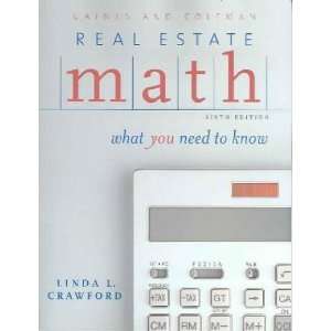    Gaines and Coleman Real Estate Math Linda L. Crawford Books