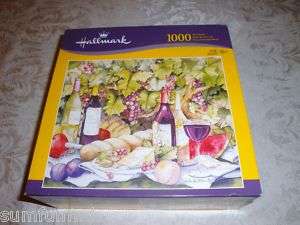 VINEYARD PICNIC   Hallmark 1000 Piece Puzzle [NEW]  