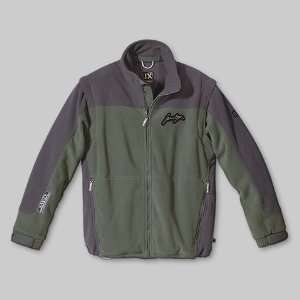 Pasadena Versatile Fleece Jacket Which Converts To A Wind Vest Medium 