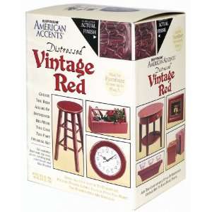  213206 Distressed Quart And Half Pint Kit, Distressed Vintage Red