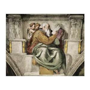  Sistine Chapel Giclee Poster Print by Michelangelo , 12x9 