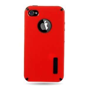  WIRELESS CENTRAL Brand Hybrid Hard Snap On RED FUSION 