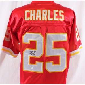 Jamaal Charles Autographed Jersey   GAI   Autographed NFL Jerseys