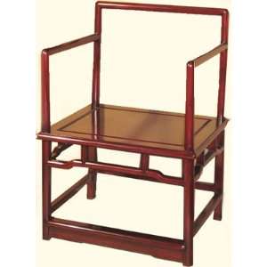   Chinese Bauhaus style meditation chair and black s