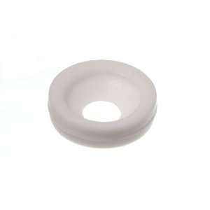 SCREW CUP SURFACE FINISHING WASHER WHITE 13MM DIAMETER 3MM HOLE ( pack 