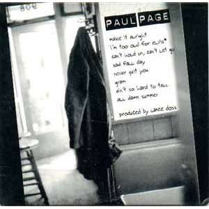  Paul Page Paul Page, John E. Abbey, Lance Doss Music