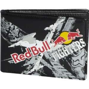 Fox Racing Red Bull X Fighters Exposed Mens Race Wear Wallet   Black 