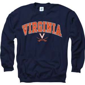 Virginia Cavaliers Youth Navy Perennial II Crewneck Sweatshirt  