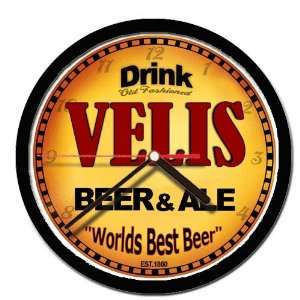  VELIS beer and ale cerveza wall clock 