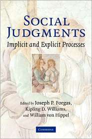   Processes, (052118424X), Joseph P. Forgas, Textbooks   