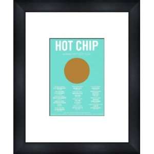  HOT CHIP UK Tour 2008   Custom Framed Original Ad   Framed 