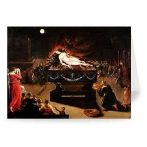  Apotheosis of Semele (oil on canvas) by   Greeting Card 