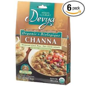 Devya Indian Gourmet Organic Channa, Vegan, 10 Ounce Packages (Pack of 