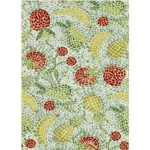   Zeina ZI 15 Ivory / Fruits 3 6 X 5 6 Area Rug