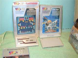 Vic 20 Commodore Box & 4 games  
