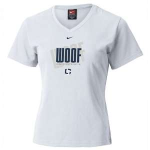  Nike Connecticut Huskies (UConn) Womens White Made U Look 