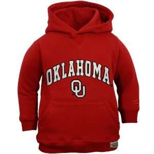  Oklahoma Sooners Crimson Toddler Varsity Hoody Sweatshirt 
