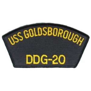  U.S. Navy USS Goldsborough DDG 20 Patch 2 1/4 x 4 Patio 
