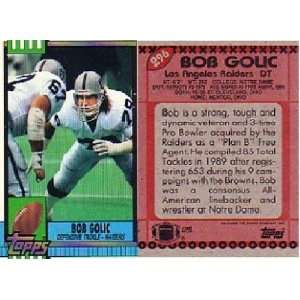    1990 Topps Football Trading Card #296 Bob Golic