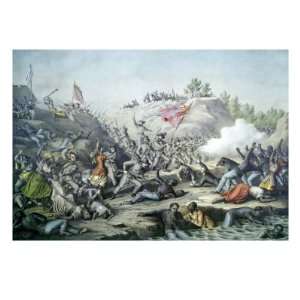  The Fort Pillow Massacre, April 12, 1864 Premium Poster 
