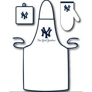  New York Yankees Grilling Apron Set