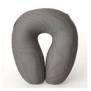    Soft & Elegant U Shape Micro Bead Pillow   Graphite