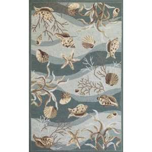  Kas Sonesta 2003 Seafoam 27 x 45 Area Rug