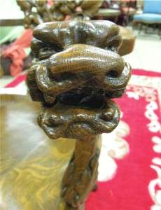   CHAIR, VERY OLD, HAND CARVED ,VERY DETAILED ,* SALE PRICED *  