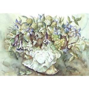  Flower Aquarel I by Elizabeth Veltman Adriaansz. Size 0.00 