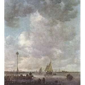 FRAMED oil paintings   Jan van Goyen   32 x 36 inches   Marine 
