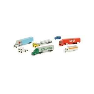   Wings Trucks and Vans (7) Assorted Colors Model Airplane Toys & Games