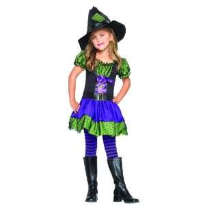  Lets Party By Leg Avenue Hocus Pocus Witch Toddler / Child Costume 