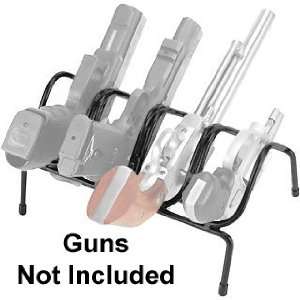  Handgun Rack, 4 gun for Gun Safes/Vaults or Cabinets 