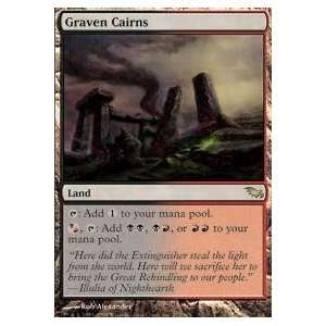  Magic the Gathering   Graven Cairns   Shadowmoor   Foil 